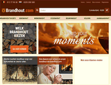 Tablet Screenshot of brandhout.com